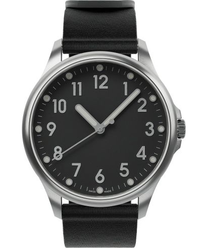 Hodinky unisex Mudita Radiant Charcoal Black Automatic