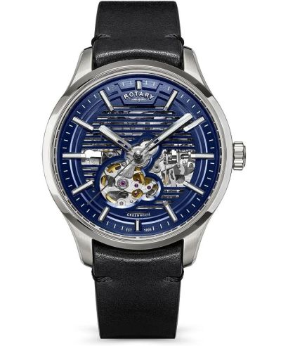 Hodinky pánske Rotary Greenwich Automatic Skeleton