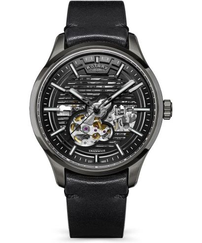 Hodinky pánske Rotary Greenwich Automatic Skeleton