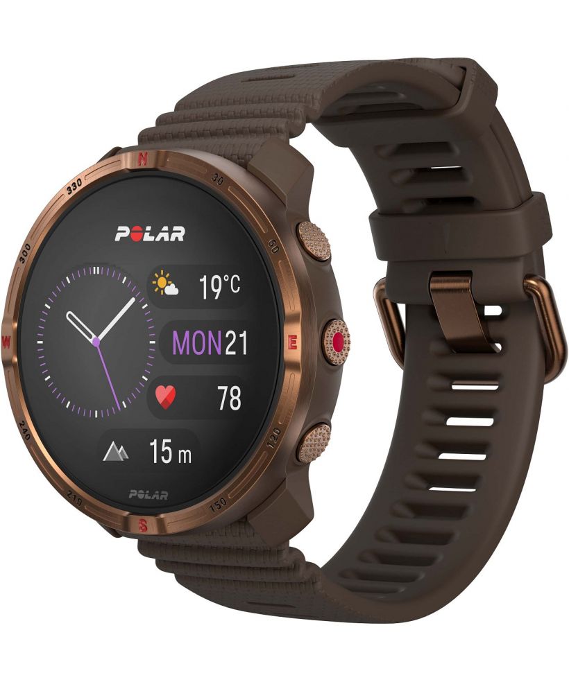 Športové Hodinky unisex Polar Grit X2 Brown Copper