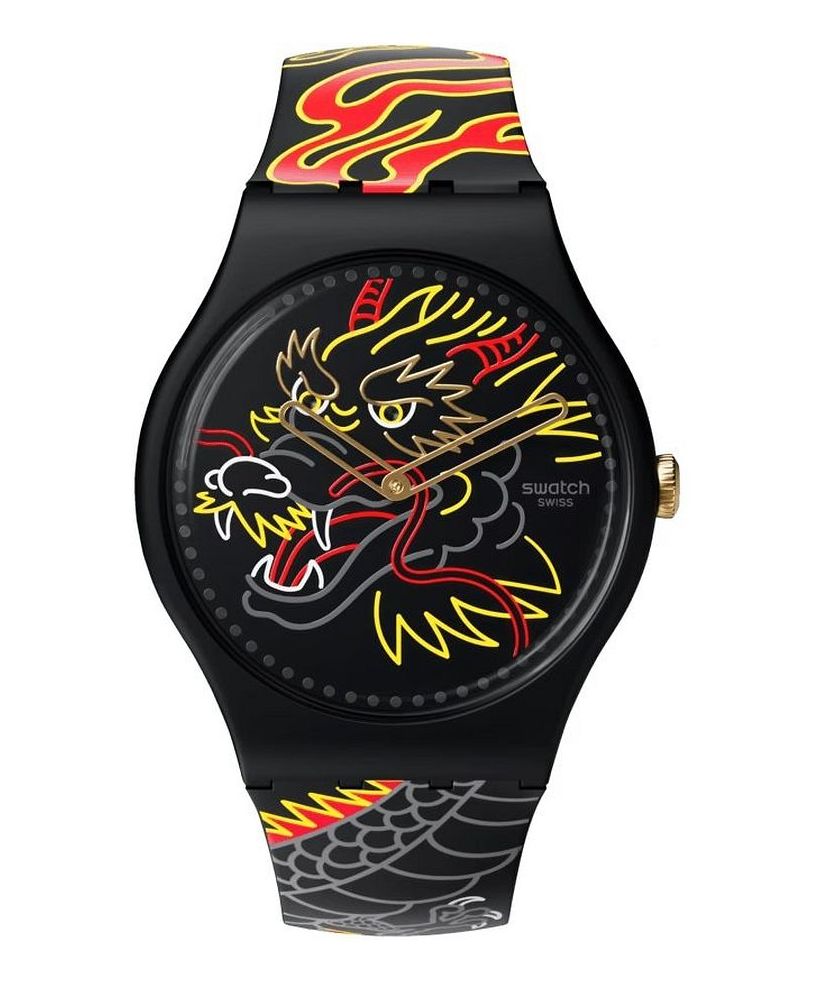 Hodinky unisex Swatch Dragon in Wind Pay!