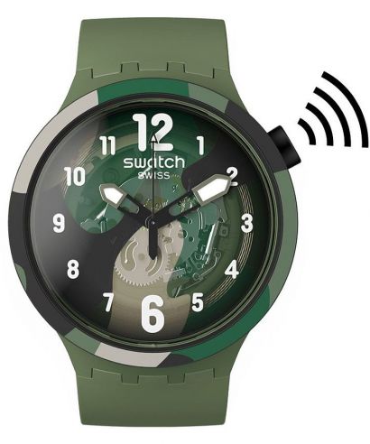 Hodinky unisex Swatch Look Right Thru Green Pay!