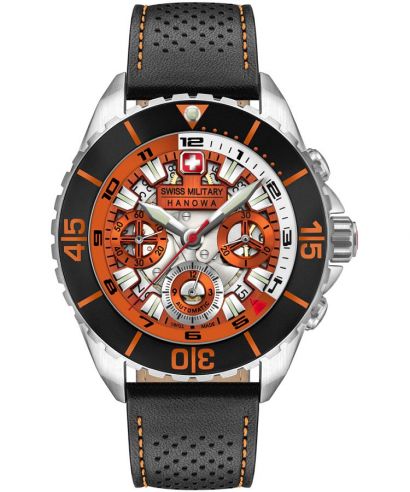 Hodinky pánske Swiss Military Hanowa Hans Noll Automatic Chrono Limited Edition SET