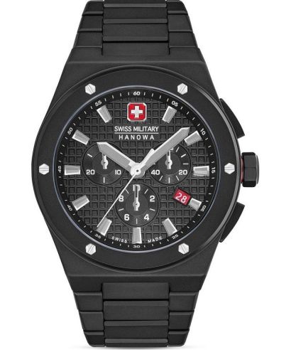 Hodinky pánske Swiss Military Hanowa Land Sidewinder Ceramic Chronograph