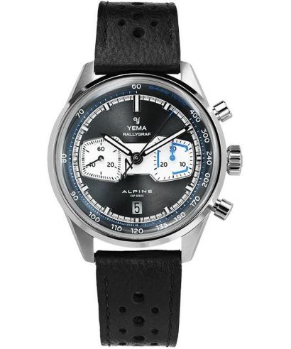 Hodinky pánske Yema Rallygraf Alpine Cup Automatic Chronograph Limited Edition