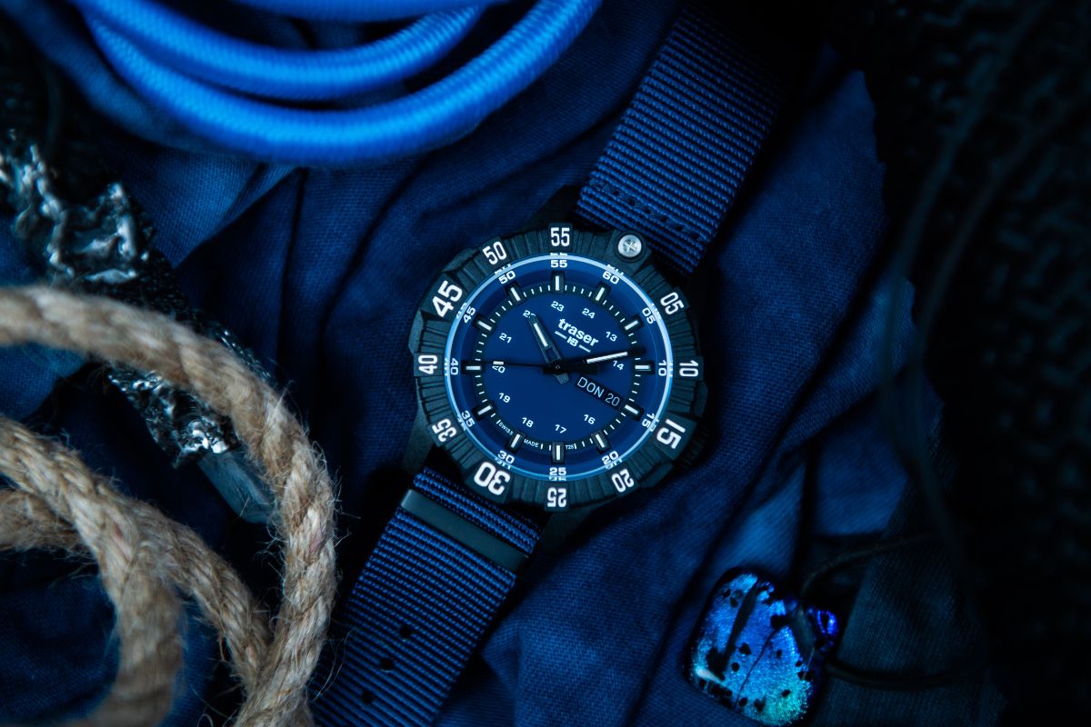 Pánske hodinky Traser P99 Q Tactical Blue