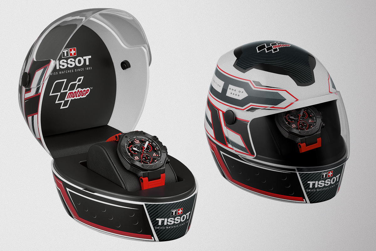 Balenie prilby pre hodinky Tissot MotoGP T141.417.37.057.01 