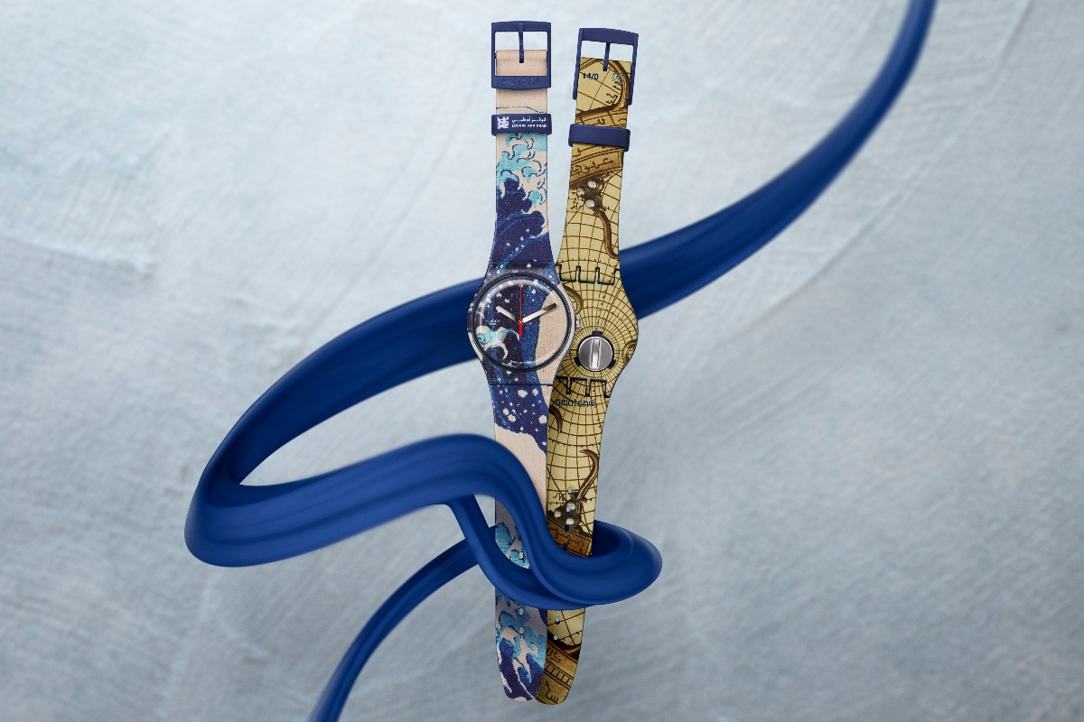 Hodinky Swatch The Great Wave by Hokusai & Astrolable