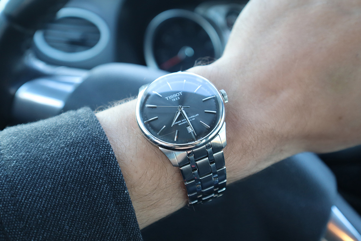 Pánske náramkové hodinky Tissot Chemin des Tourelles Powermatic 80