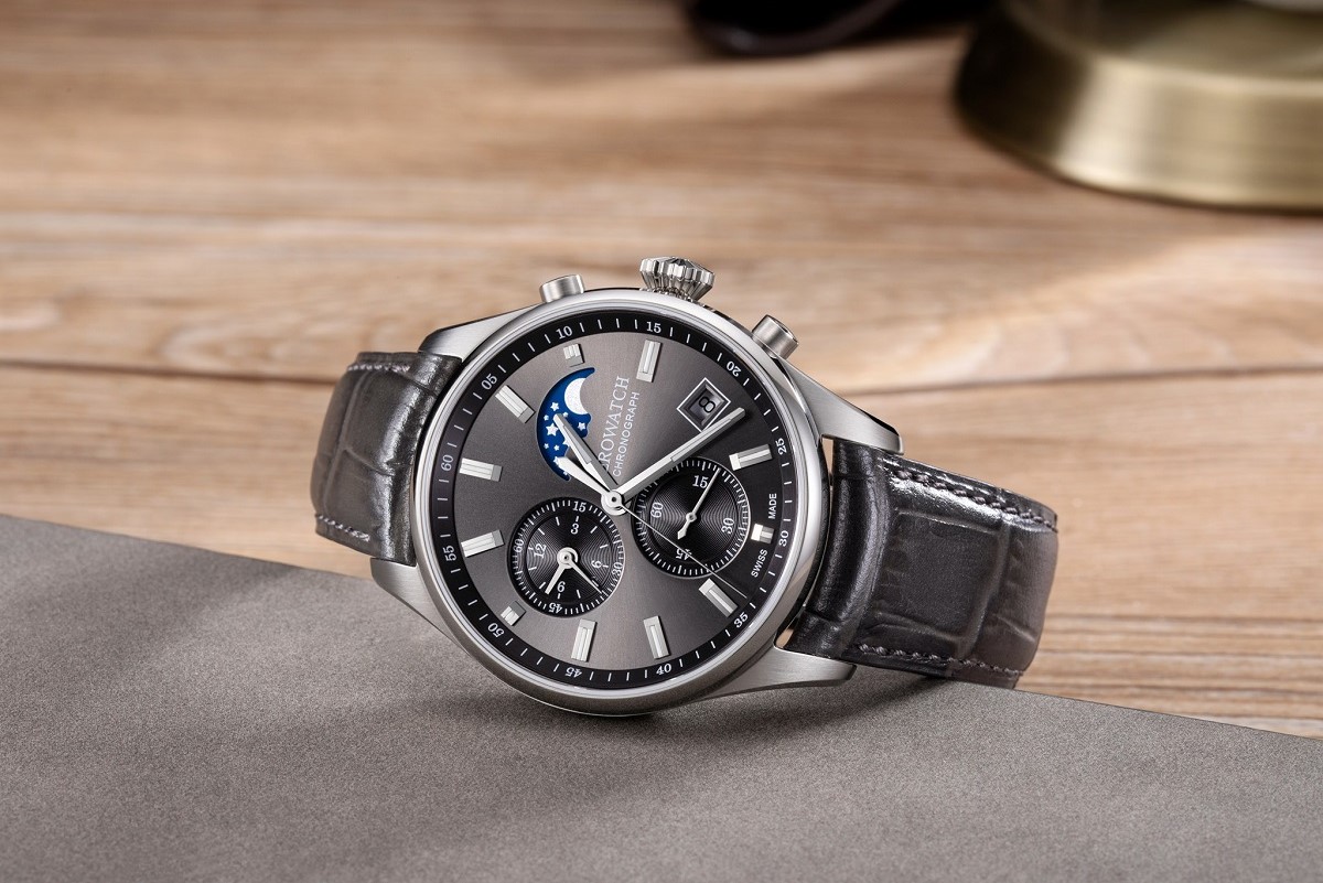 Pánske hodinky Aerowatch Les Grande Classique s fázami mesiaca