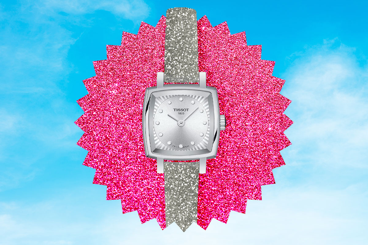 Dámske hodinky Tissot Lovely Square Festive KIT Diamonds T058.109.17.036.02