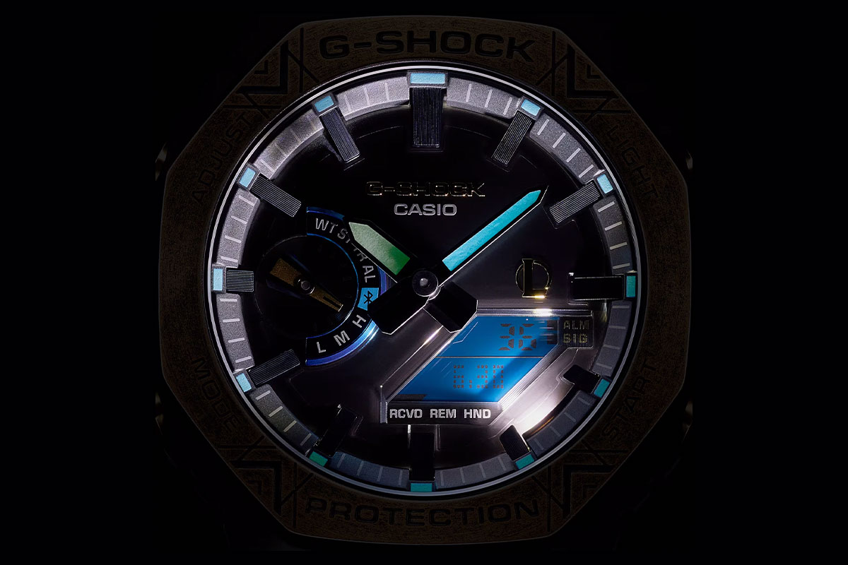 Casio G-SHOCK Original League of Legends Special Edition podsvietenie