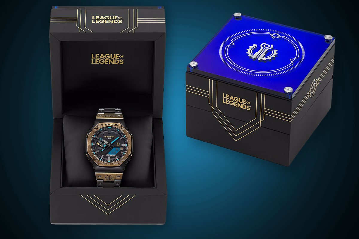 Casio G-SHOCK Original League of Legends Special Edition box