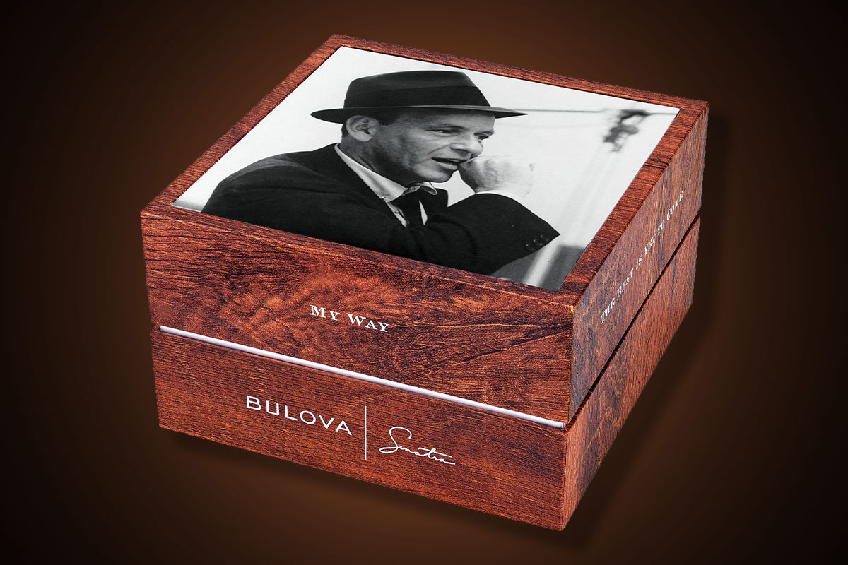 Bulova Frank Sinatra Summer Wind box