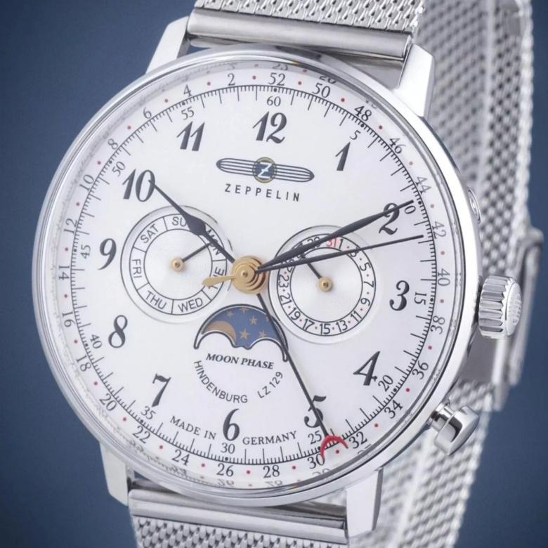 Zegarek Zeppelin 7036M-1 - Tarcza