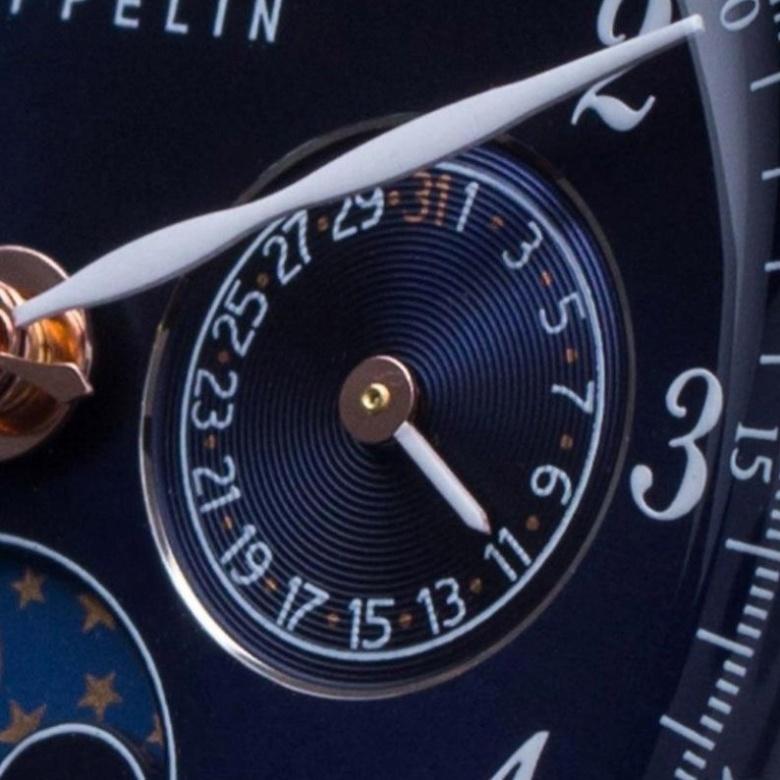 Zegarek Zeppelin 7037M-3 - Dátum dňa