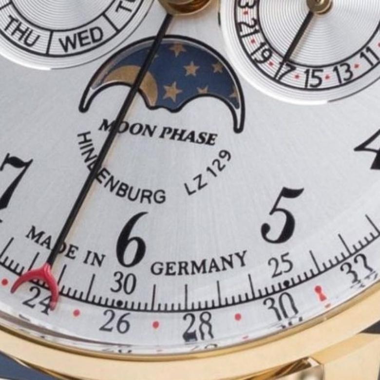 Hodinky Zeppelin 7038M-1 - Ukazovateľ fázy mesiaca
