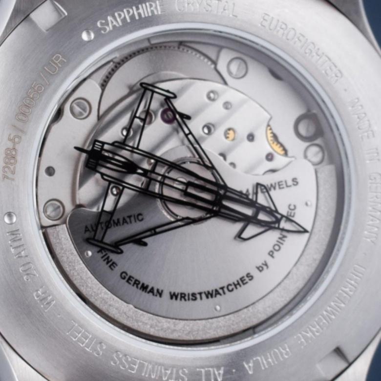 Zegarek Zeppelin 7268-5 - Transparentný dekiel