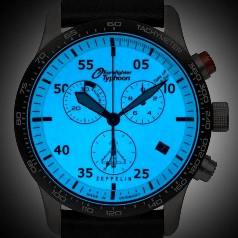 Zegarek Zeppelin 7298-5 - technológia Super-LumiNova