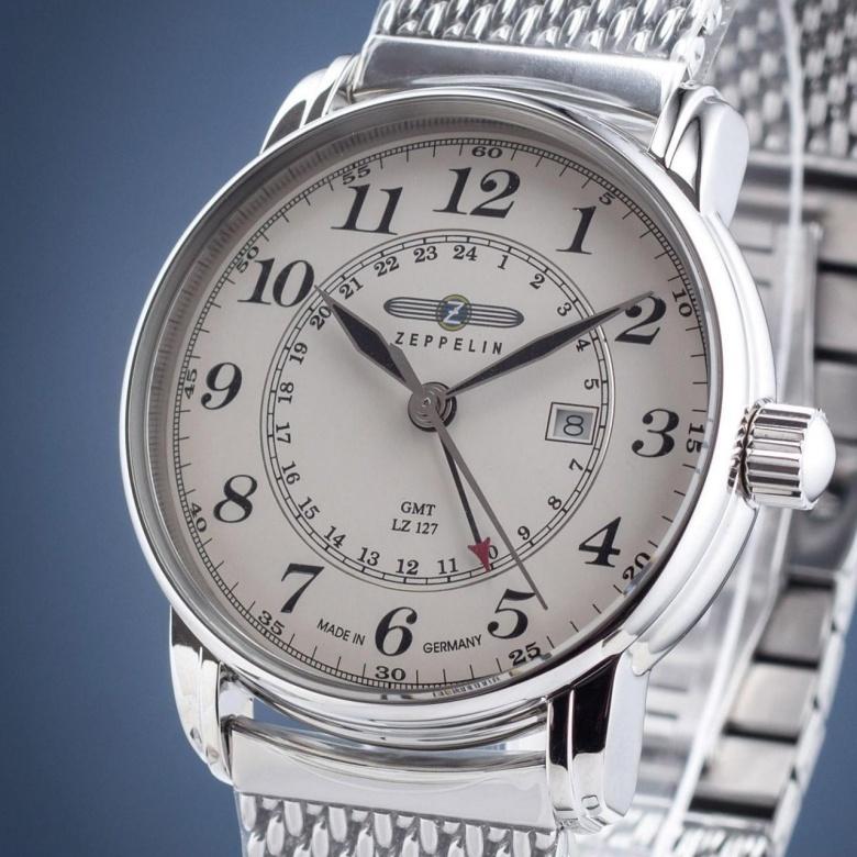 Zegarek Zeppelin 7642M-5 - Tarcza