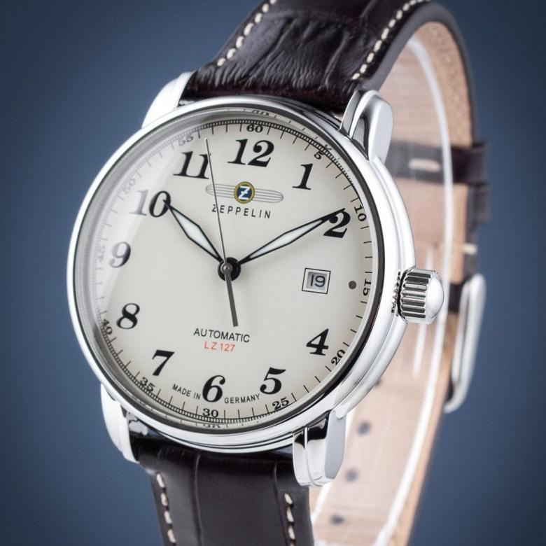 Zegarek Zeppelin 7656-5 - Tarcza