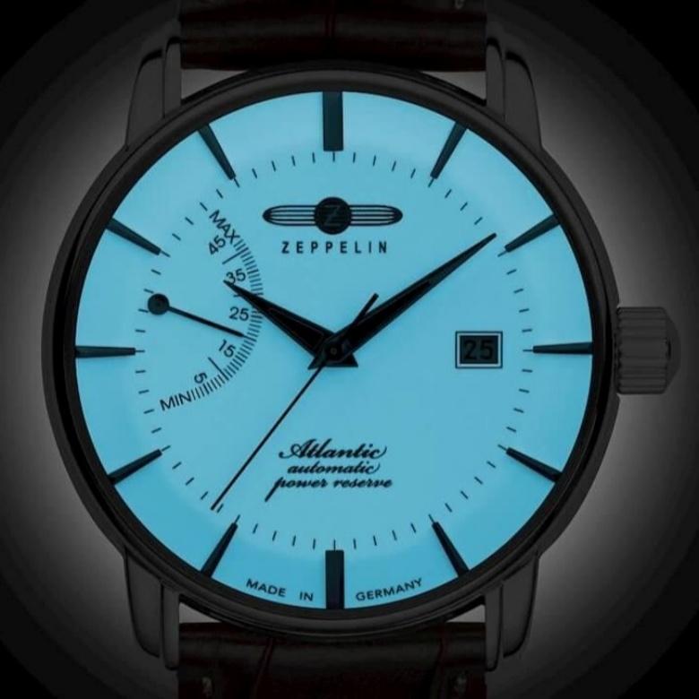 Zegarek Zeppelin 8462-3 - technológia Super-LumiNova
