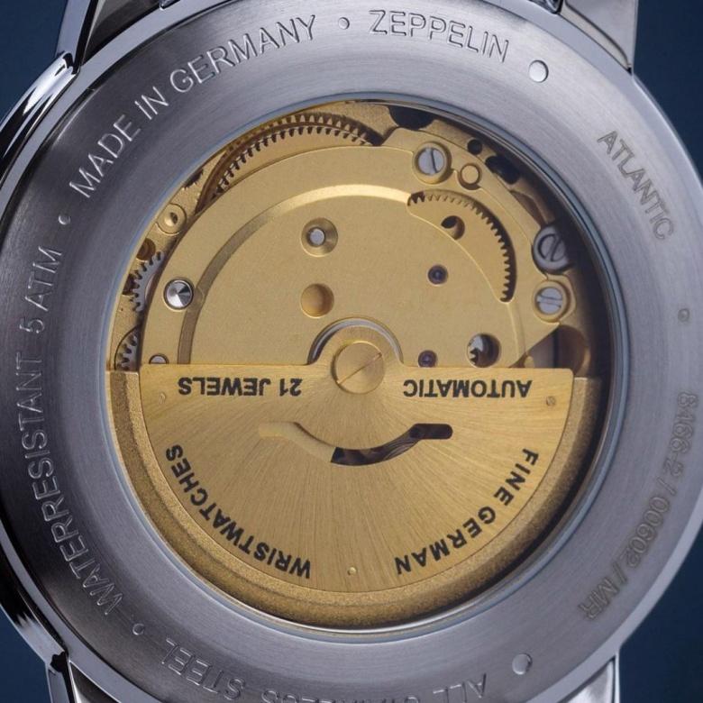 Zegarek Zeppelin 8466-2 - Transparentny dekiel