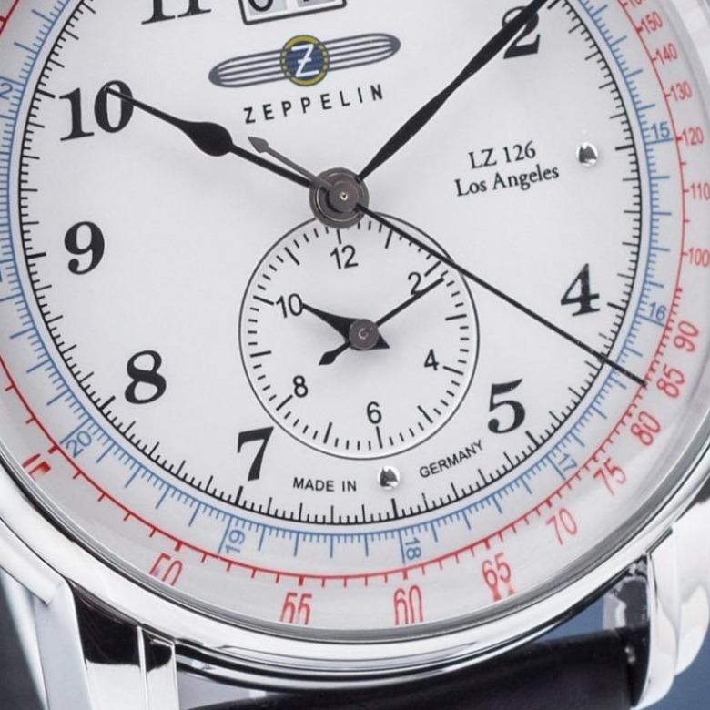 Zegarek Zeppelin 8644-1 - duálny čas