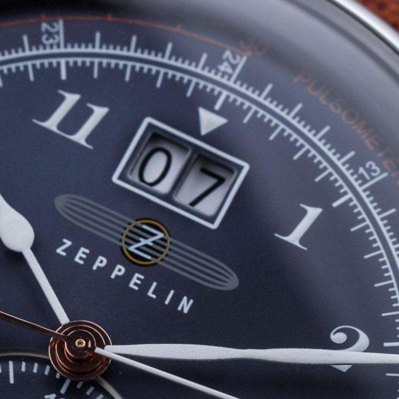 Zegarek Zeppelin 8644-3 - Datownik 