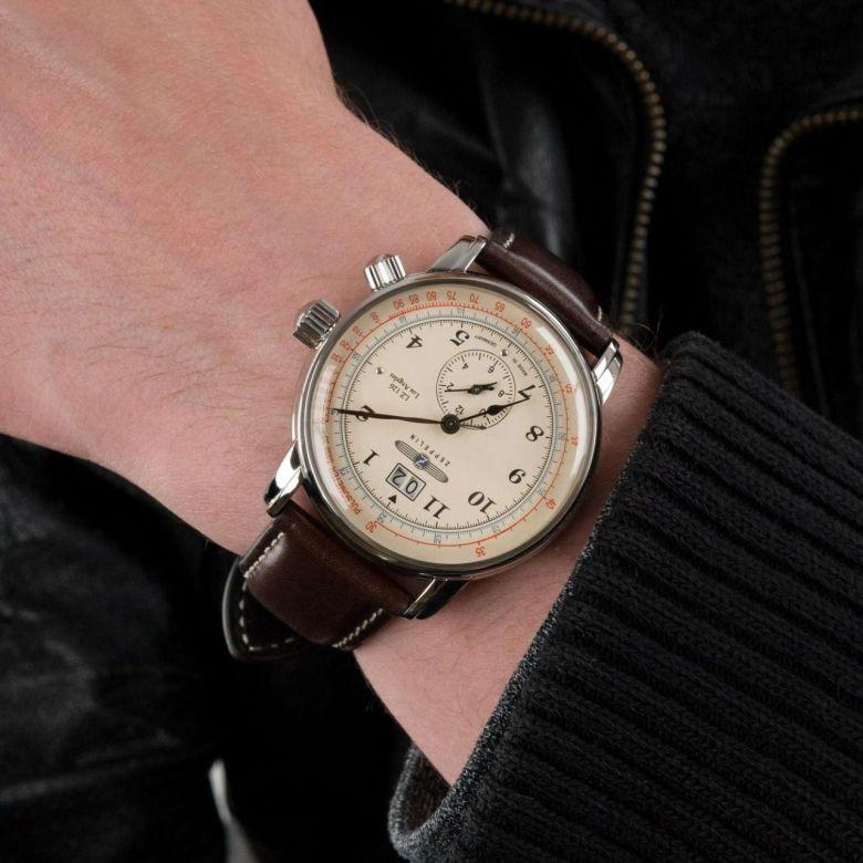 Zegarek Zeppelin 8644-5 - Tarcza