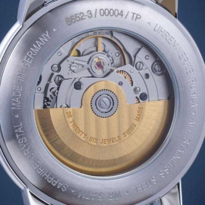 Zegarek Zeppelin 8652-3 - Transparentný dekiel