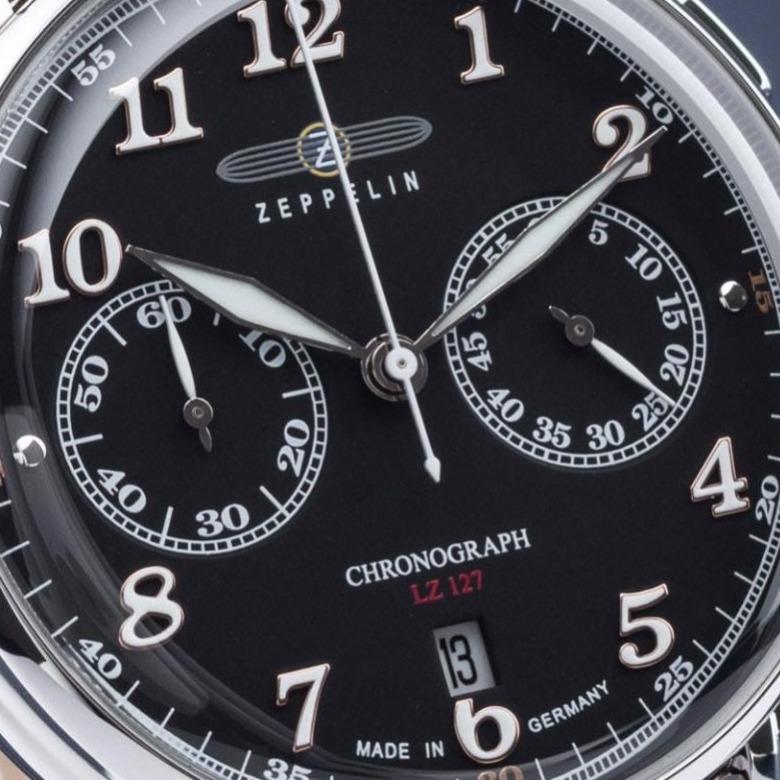 Zegarek Zeppelin 8678-2 - Chronograf