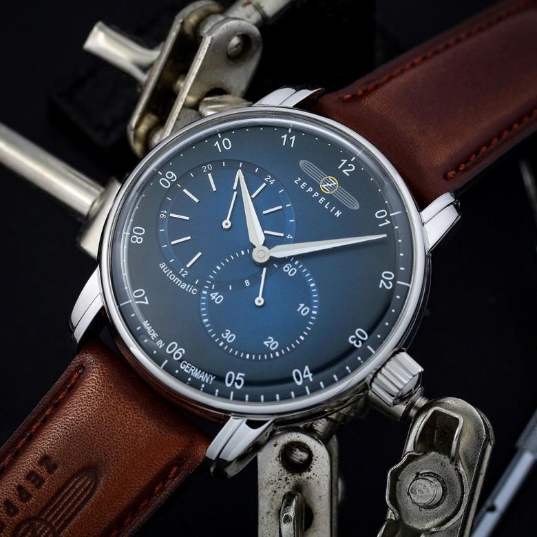 Zegarek Zeppelin 8664-2 - Kolekcja New Captain's Line 