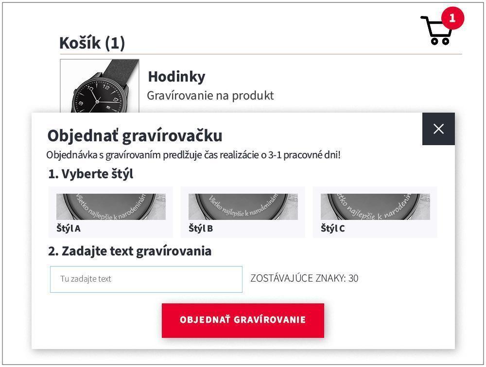 Gravírovanie hodiniek
